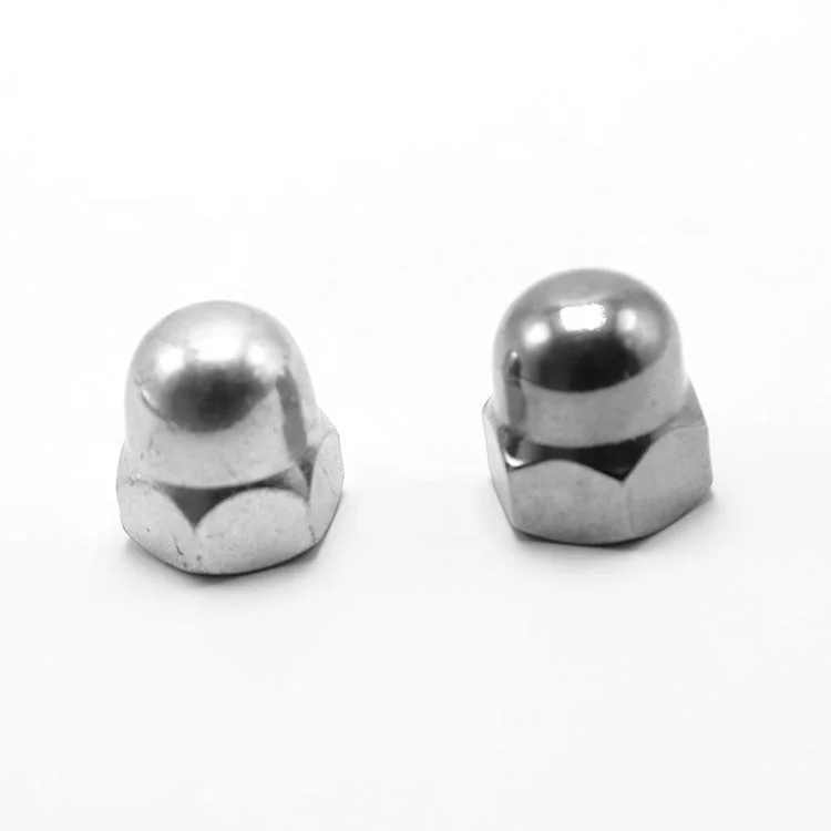 Hot Sale OEM Stainless Steel 304 M3 M4 M5 M10 M20 M24 Acorn Nut Hex Domed Nuts