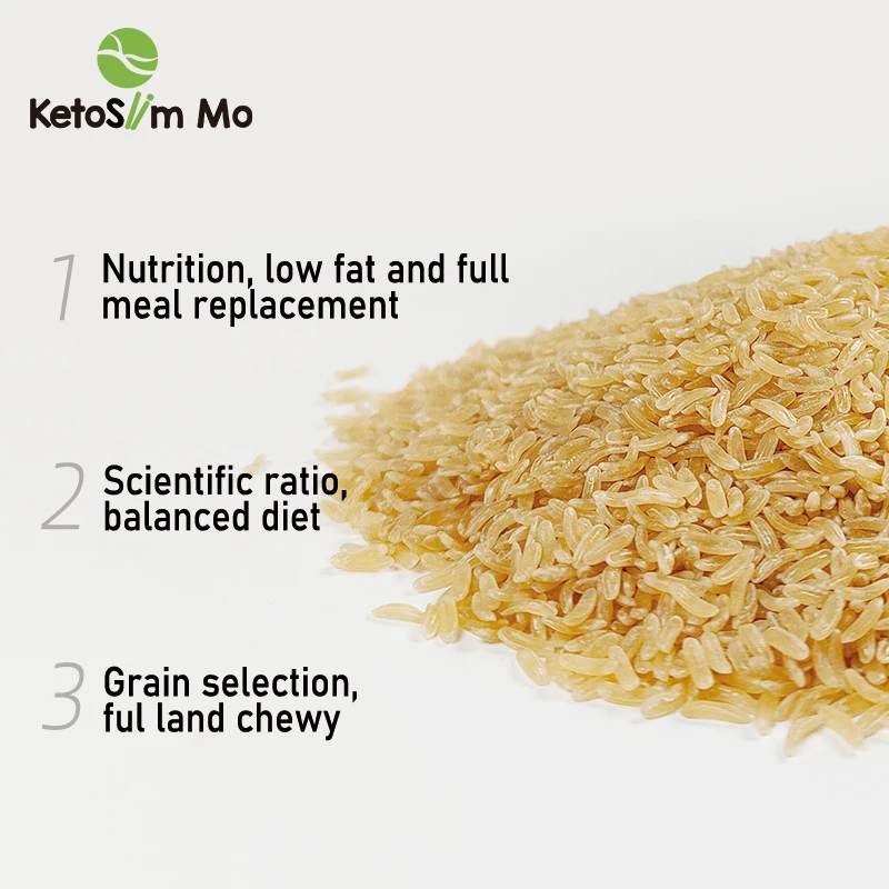 Self-Heating Rice With A Variety Of Tastes Steamed Cooked Instant Fast Food Dry High Protein Konjac Rice
