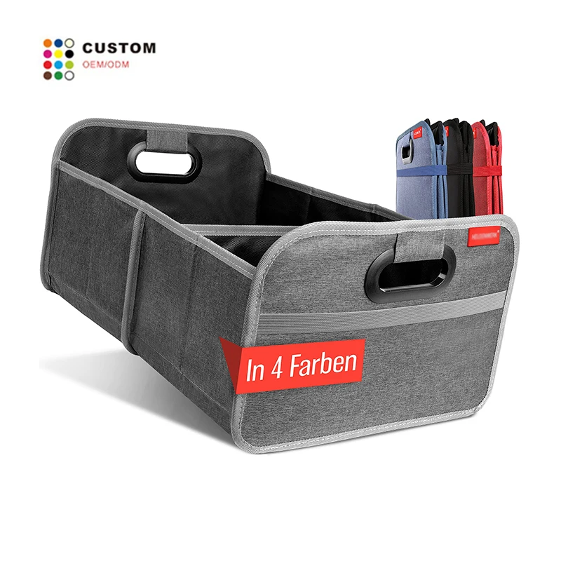 hot sell flexible car trunk car door pocket back seat organizer with foldable table tray