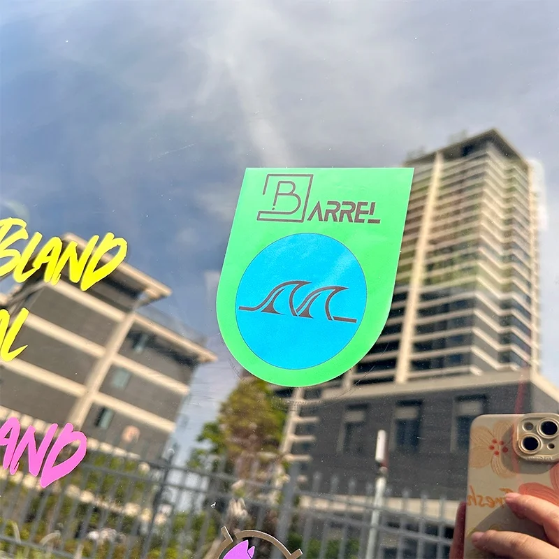 Оптовая Продажа водонепроницаемые наклейки на лобовое стекло автомобиля различные дизайны виниловые окна логотип мотоциклетные гоночные автомобильные