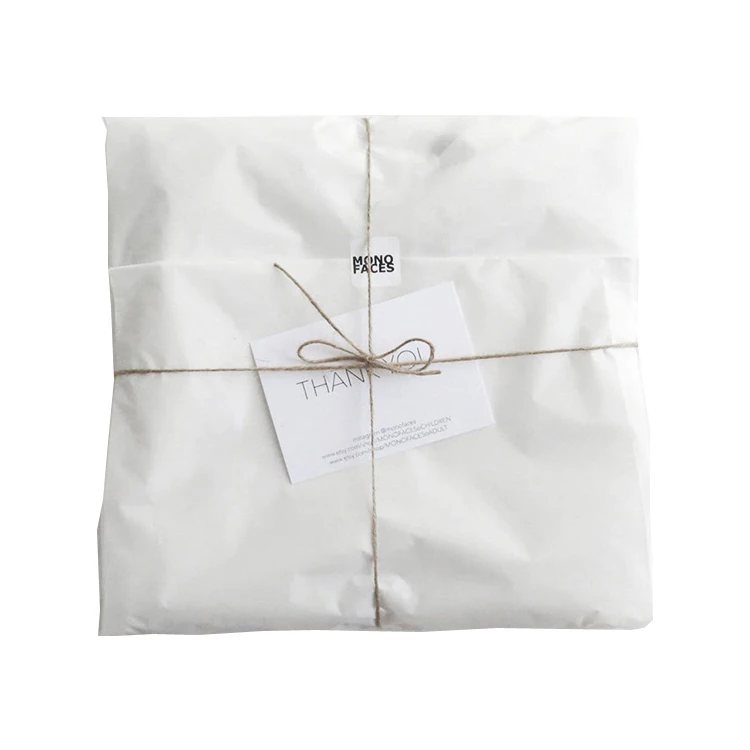 Manufacturing Grease Proof Parchment Wax Packaging Sandwich Cookie Pastry Glassine Paper Bag for Food Snack
