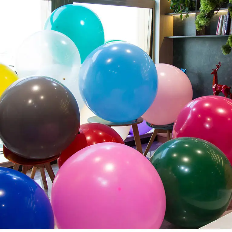 36 Inch Standard Color Large Helium Latex Balloon Wholesale China Factory