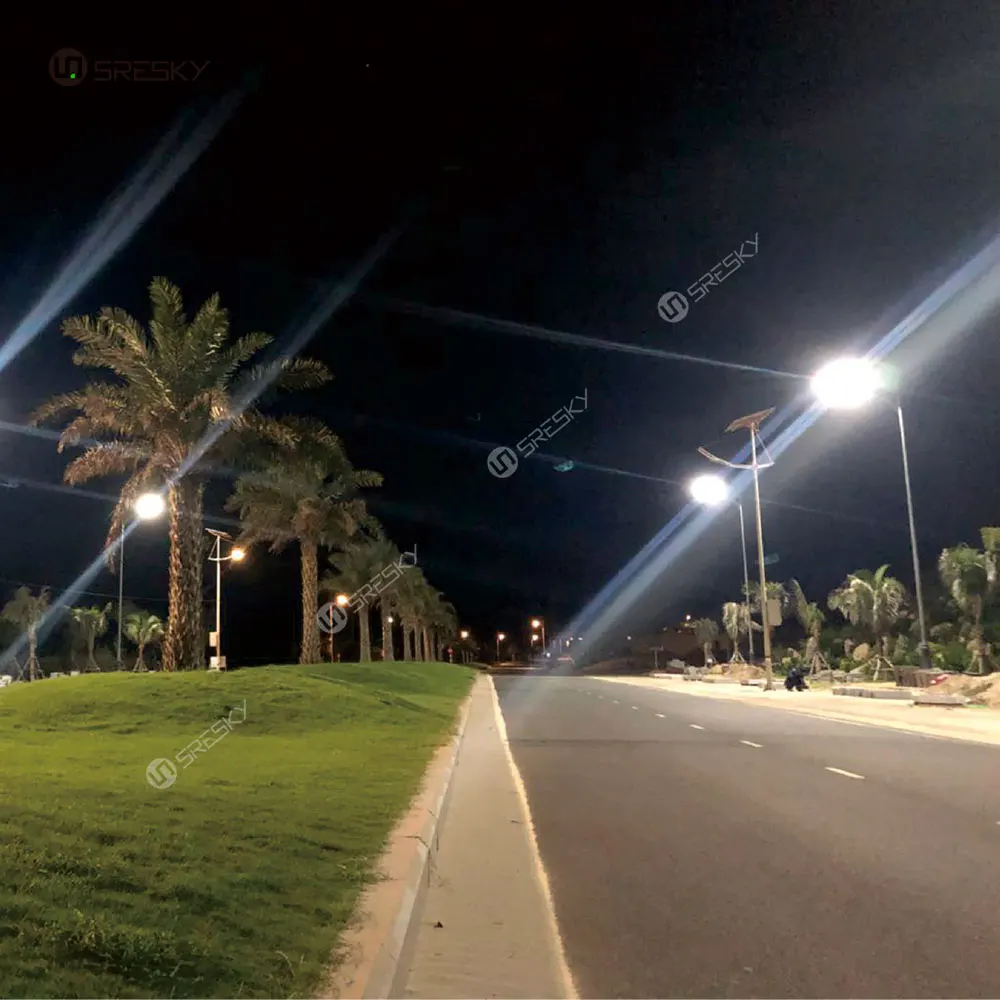 Factory BIS certified 80w outdoor led street lights solar safety lamp intergrated solar street light