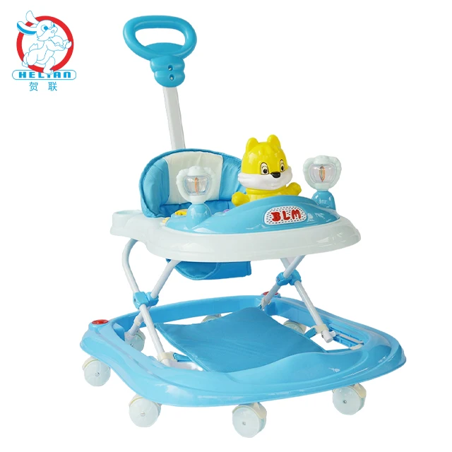 BLM customized learn to walk colorful baolimei baby walker plastic Southeast Asiamulti-function baby walker with music