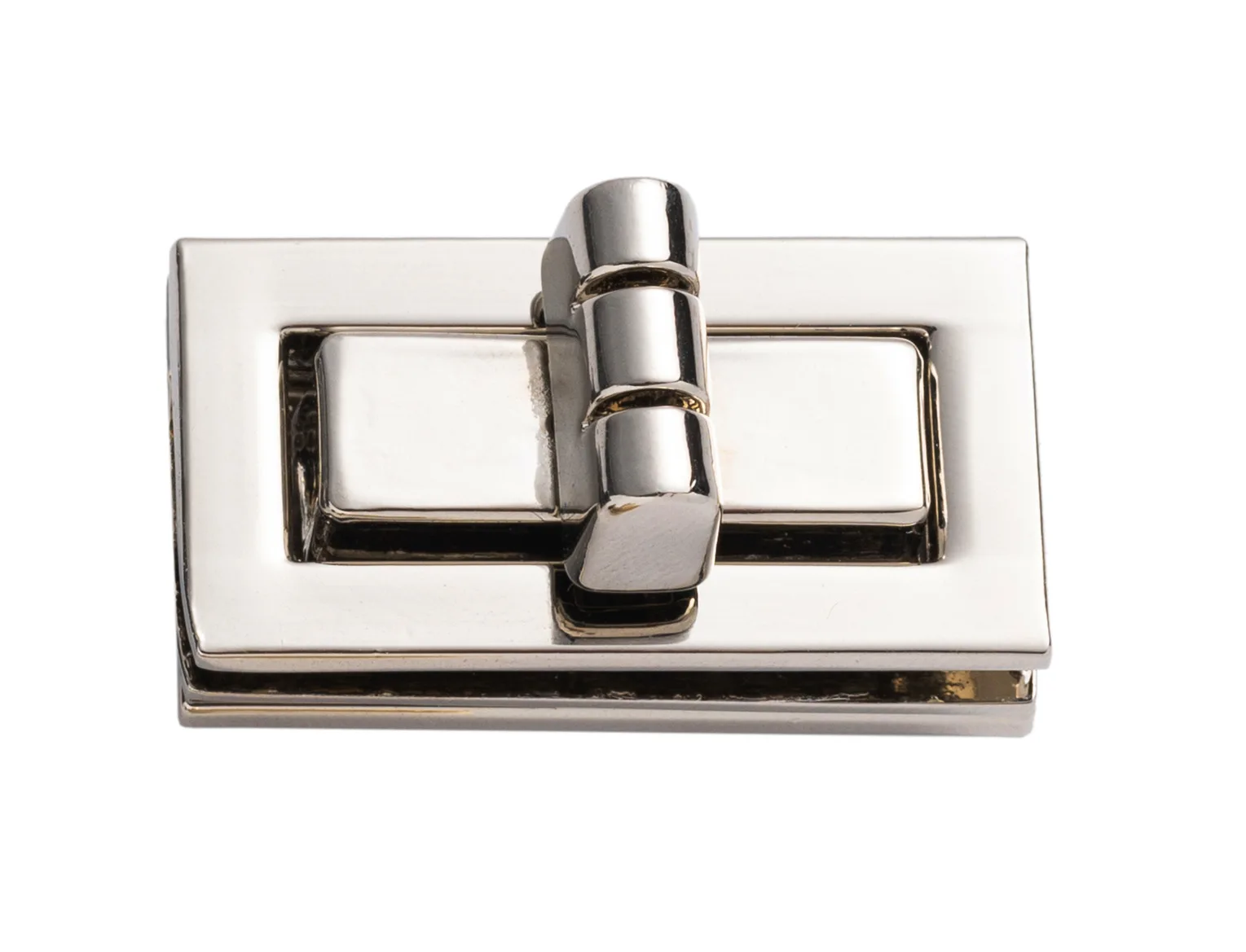 Custom Design Zinc Alloy Bag Hardware Classic Metal Lock for Handbags