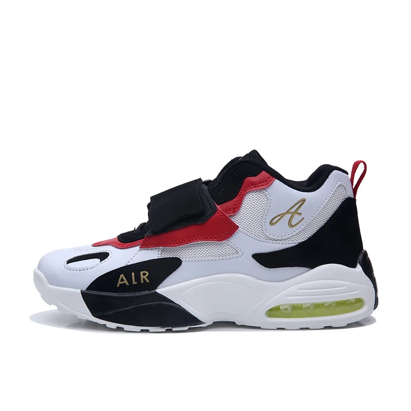 2020 Hot Sale No Lace Hook&Loop Court Sneakers Air Cushion Basketball Shoes