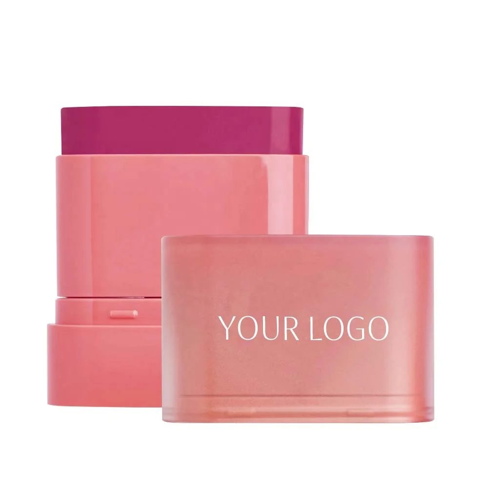 Best Cosmetic Single Pigmented Dewy Lip Balm Stick Cheek And Lip Tint Custom Logo Face Makeup Cream Blush