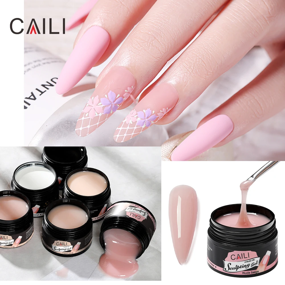$1 Sample Quality  Acrylic Nail Gel  Supplies Professional Oem &Odm No Pain  UV Gel Nail Extension Hard Gel 15g