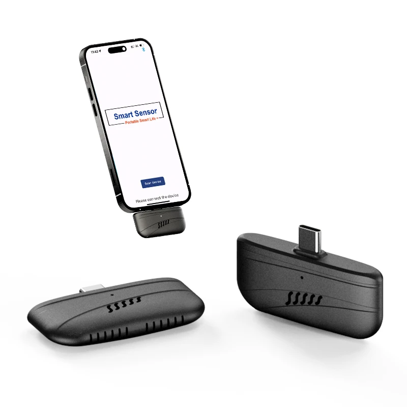 OEM/ODM Customizable Mini USB-C Breathalyzer Portable ABS Material Mobile Phone Gas Analyzer Alcohol Testers Detector