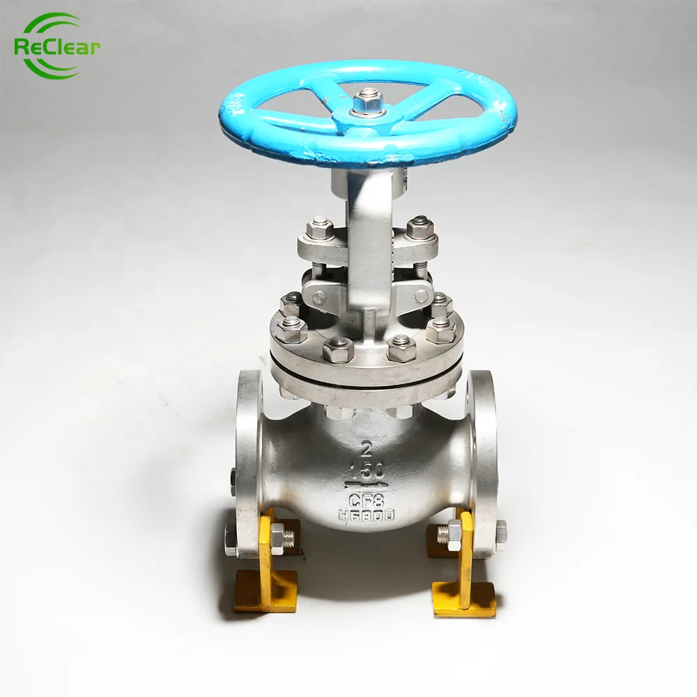 304 нержавеющая сталь фланцевый шаровой клапан Pn16 J41w Dn15-Dn150 для оборудования по очистке воды