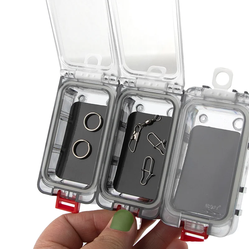 Multi-Position Plastic Lure Box for Lake River Stream Reservoir Pond Ocean Boat Fishing