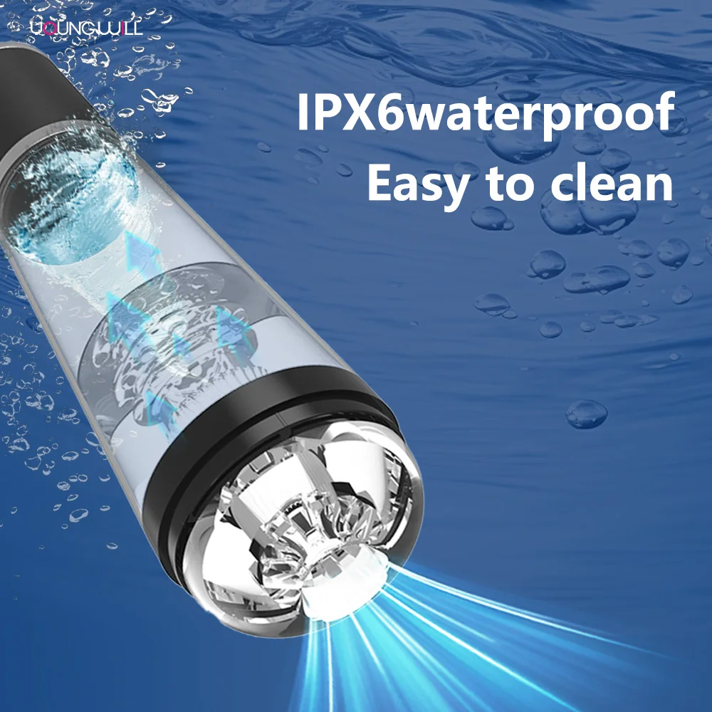 Erection Aid Digital Display Multifunctional Waterproof Vacuum Pump Electric Booster Erection Machine Male Medical