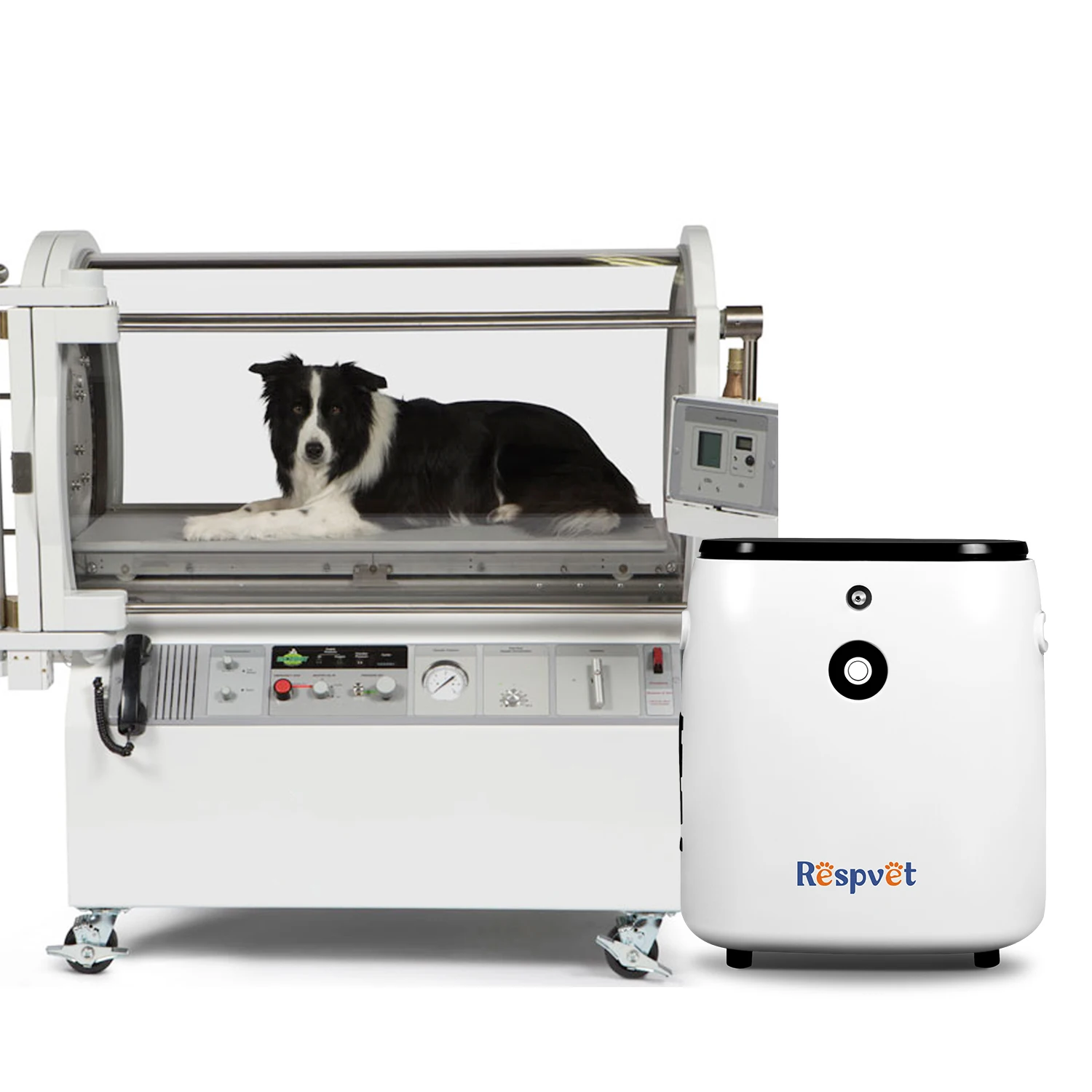 Rsepvet 1-7L Flow Dog Therapy Mini Vet For Animals Incubator Oxygen Concentrator