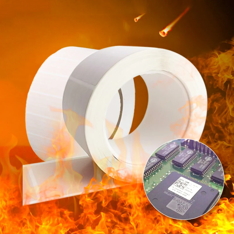 Высокотемпературная полиимидная клейкая этикетка Pi для Pcb/ Pcb Id Tracking Sticker/pcb Label