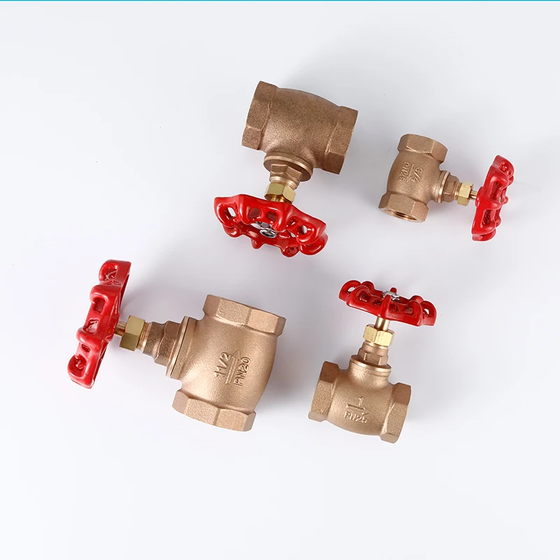 Bronze globe valve  Water switch valve home marine water pipeline bronze globe valve