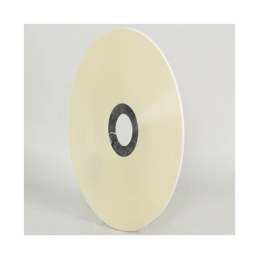 Hot Melt Mylar Film for cable adhesive backed colored mylar tape spool for wire and cable