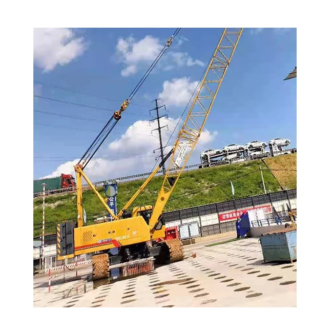 Chinese Manufacturer XGC85 85 Ton Secondhand Cranes Heavy Lattice Boom Uesd Crawler Crane for Sale