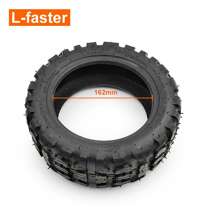 CST 11 Inchself-healing scooter tires 90/65-6.5 Off-road vacuum tires Stable non-slip wear resistant tire scooter parts