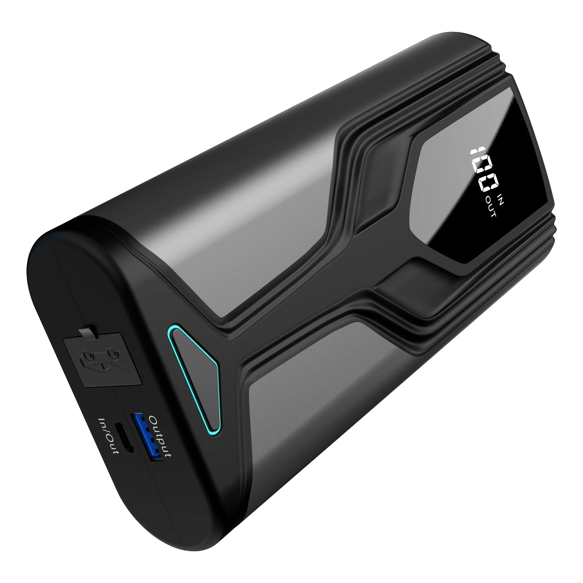 Пусковое стартер shenzhen светодиодный usb 10000 мАч автомобильный мини-портативный аккумулятор пусковое устройство с пиковым током 1500 А