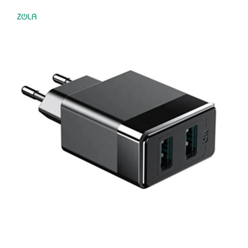 
10W EU Plug Multi Protection 5V 2.1A Quick Speed RoHS Fast Mobile Phone Charger 