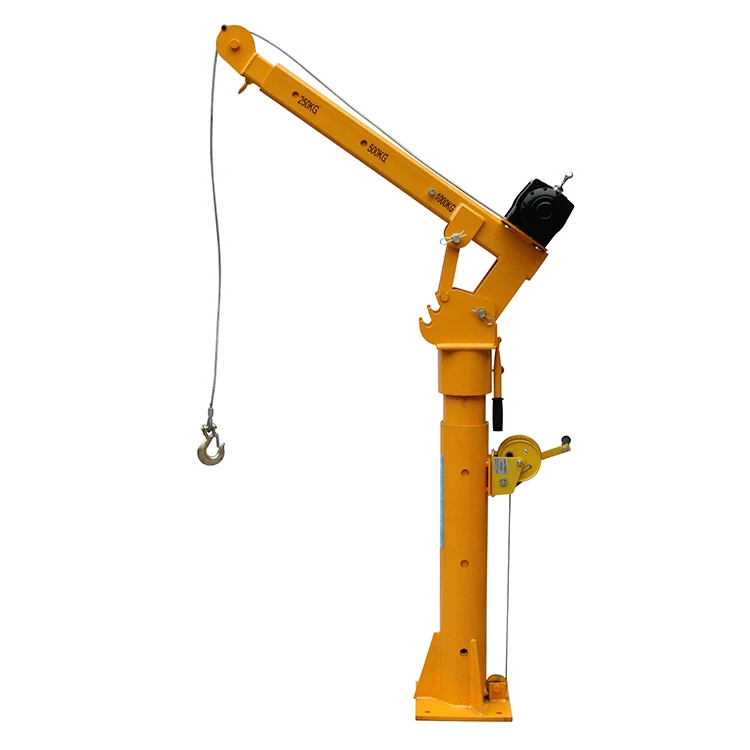 China Manufacturer New Product Telescopic Boom Truck Mounted Crane Small For Pick Up Truck