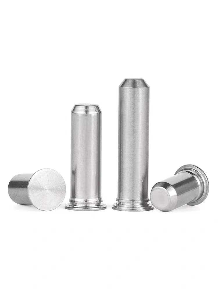 TPS 304 Stainless Steel primary color 3/4/5/6 Flush Head Locating Pilot Pin0 Self Clinching Pressure Riveting Dowel Pins