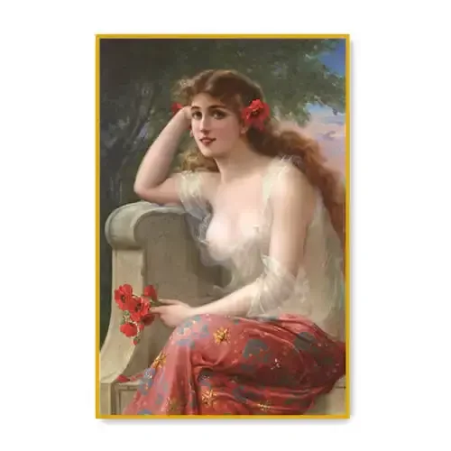 Wholesale Custom Home Decor Nude Painting Girl Sexy Wall Art Nude Body Oil Painting By Numbers