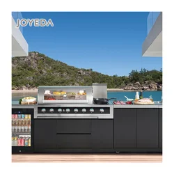 outdoor bbq furniture  green egg modular outdoor kitchen cabinet 304 316 stainless steel with pizza oven outdoor kitchen