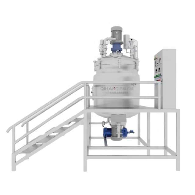 Toothpaste Making Machine Toothpaste Production Line Toothpaste Equipment Emulsion High Shear Homogenizer Vacuum Emulsifier