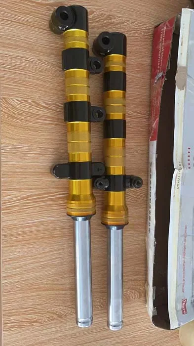 Motorcycle front shock absorber