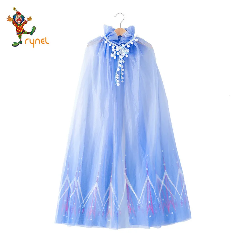 Fashion and lovely  Halloween Christmas masquerade costume Girls holiday party netting cape colorful princess cape PGPF0063