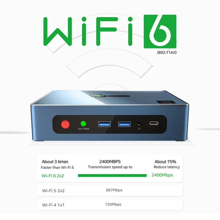 Beelink GTi 11 Gaming Mini PC In tel 11th Core i5 1135G7 16GB DDR4 500GB SSD Win 10 Office Computer win11 Gamer