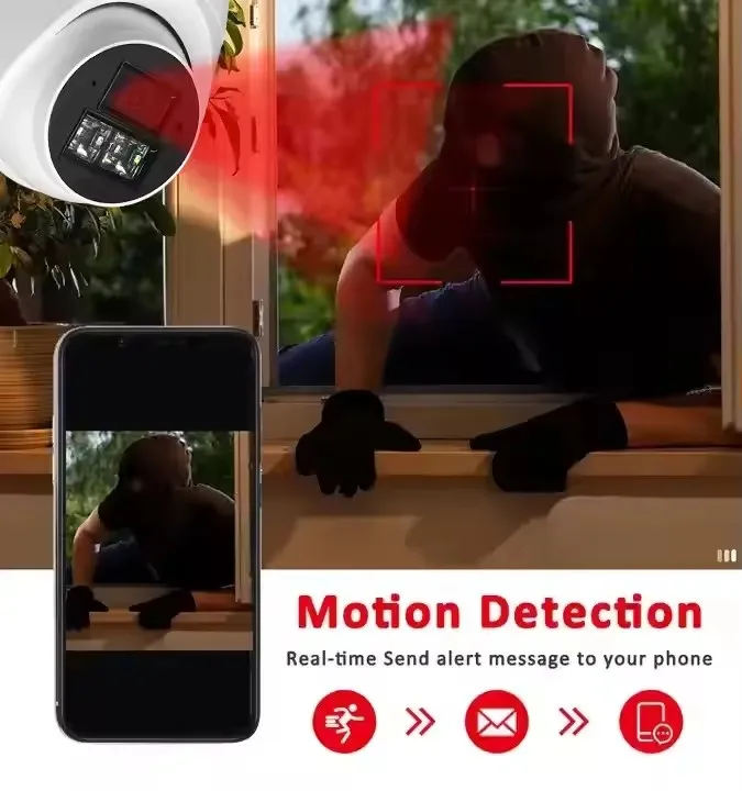 fosvision 8ch POE NVR KIT 5MP color vu IP Camera Smart full color with Audio CCTV Camera  systems home security 4HDD