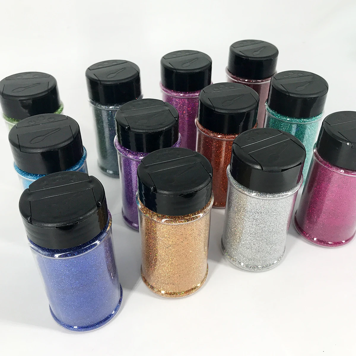 Top Selling polyester fine white glitter finest glitter powder Ready to ship