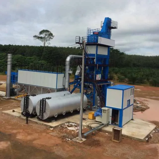SAP80 Asphalt hot mix plant for road industrial machine
