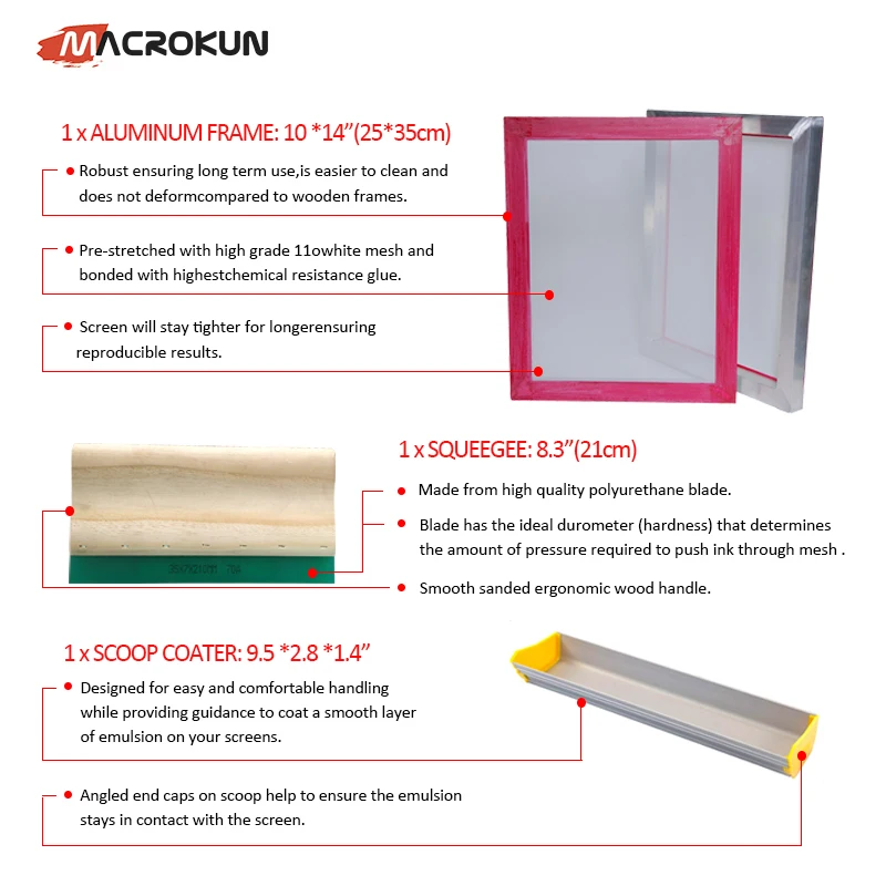DIY Screen Printing Starter Kit Personal Using