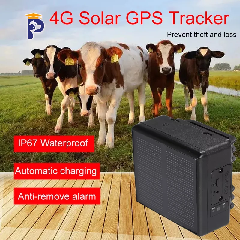 Cattle Gps Tracking Device Cow Localizador Collare Cane tracker for
