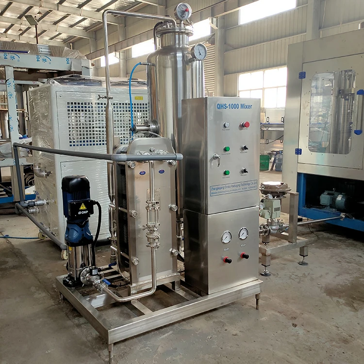 Stainless Steel Single Tank Making Carbonated Beverage CO2 Mixer