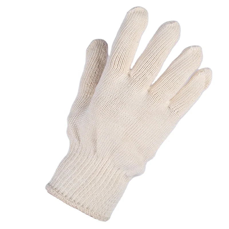 Factory Direct Selling Cotton Gloves Material 500 Grams 10 Pairs of Anti-static Thread Anti-skid Knitted