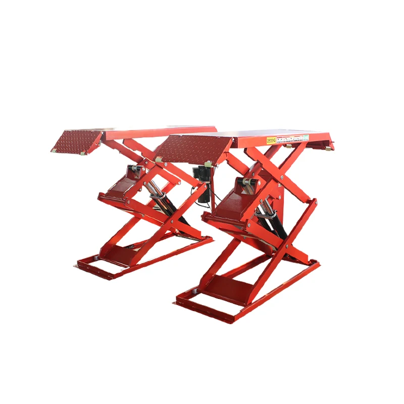 Auto Repair Maintenance Scissor Type Small Scissor Car Lift