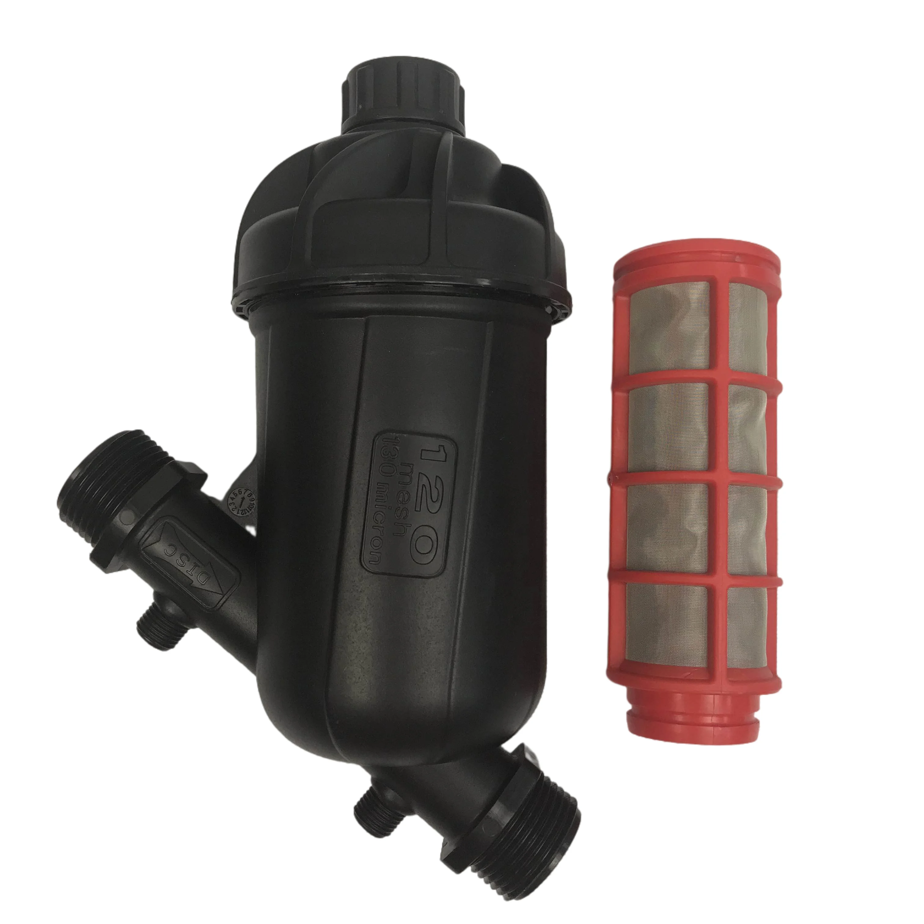 Оптовая продажа по заводской цене, пластиковые фильтры 1 дюйм (32), Y-образный фильтр для оросительного песчаного диска и сетчатый фильтр