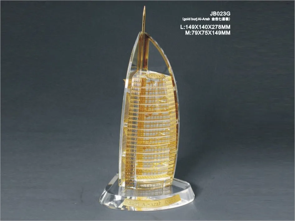 Makkah royal clock tower crystal building model