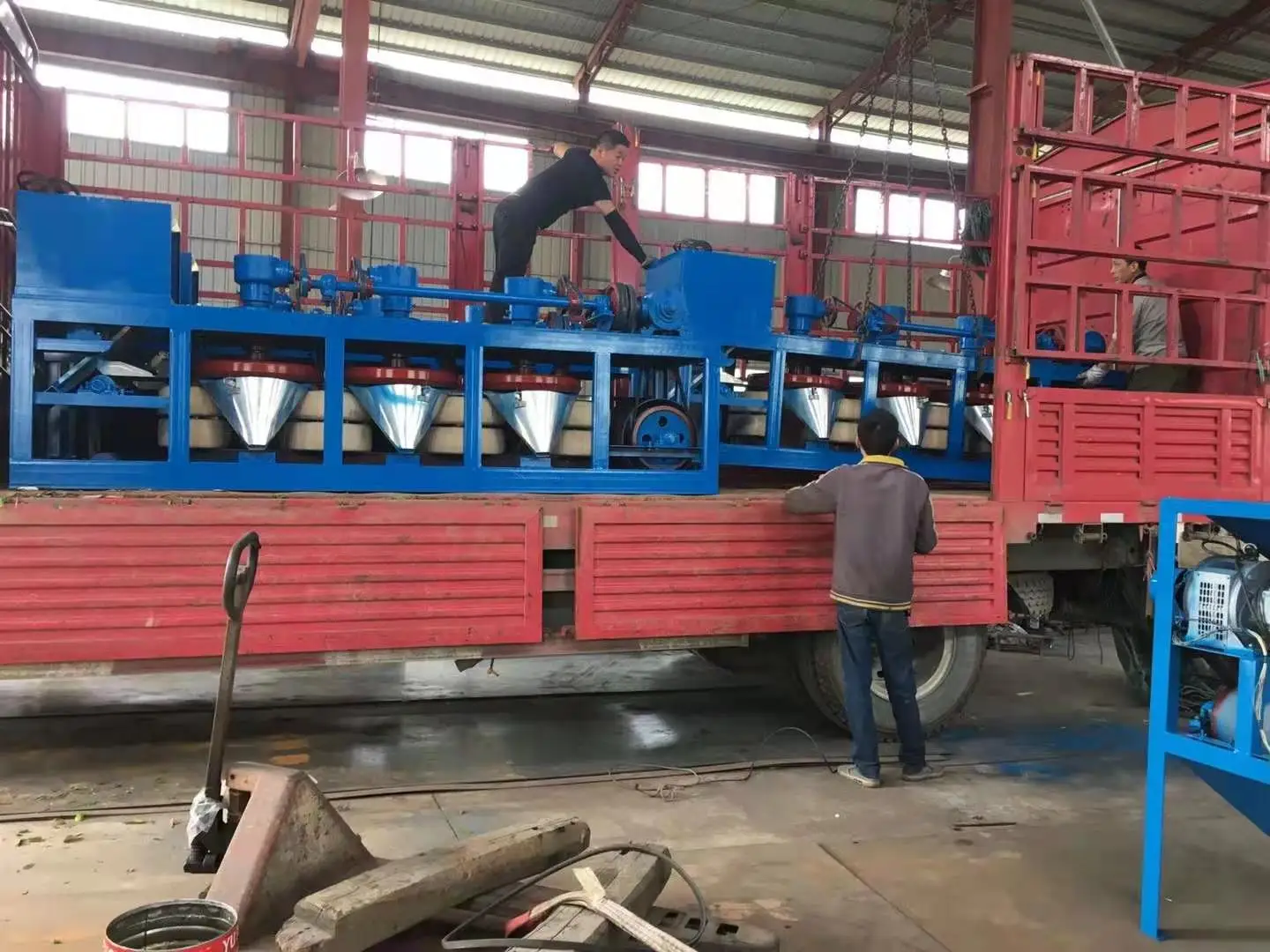 3 Disc Magnetic Separator Monazite/Zircon/Iron 18000-20000GS Mining Dry Magnet Separator Machine