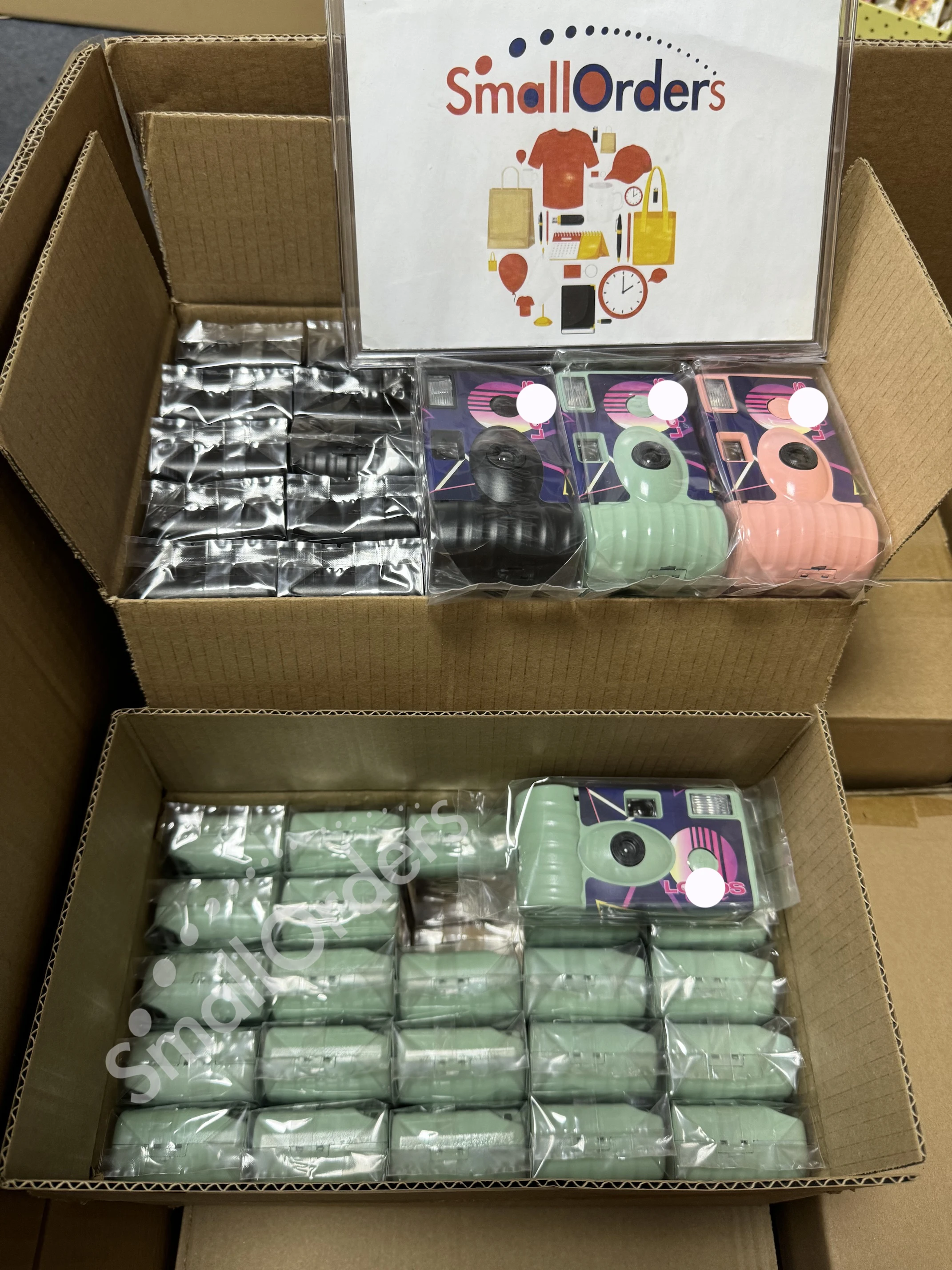 Wholesale other promotional party supplies 35mm film disposable camera with flash digital cartoon logo printed single use camera