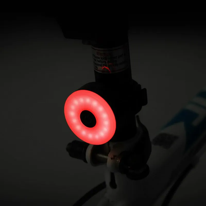 UMIONE Bicycle Rear Light Led Taillight IP66 Waterproof Night Riding Red Safety Back Warning Lights Bike Brake Tail Light