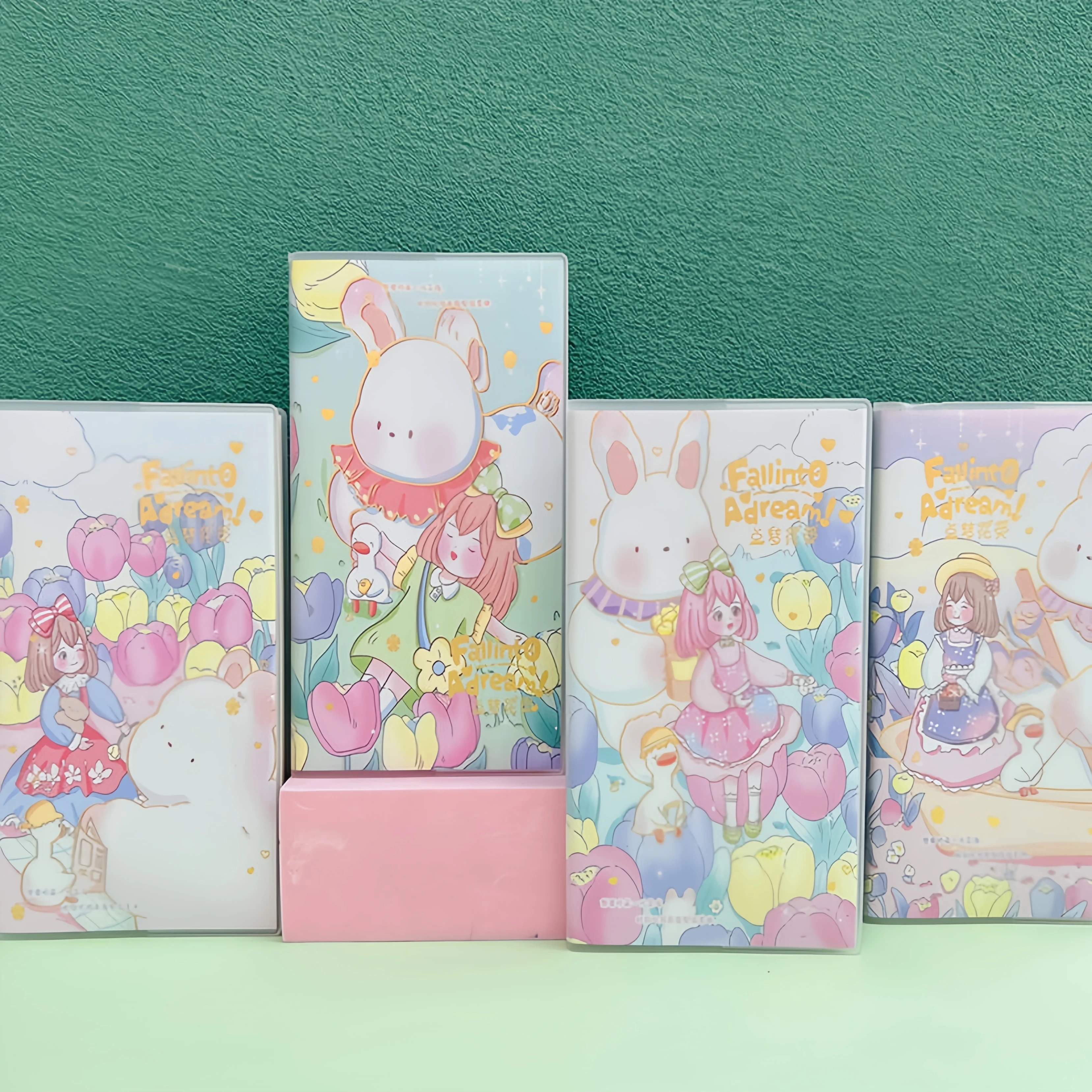 hot sell de Pai new simple rubber cover thickened side flip notebook high appearance level notepad lovely student diary