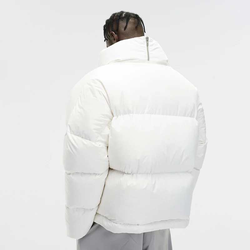 High Quality Custom Fashion Mens Warm Winter Down Coat Waterproof Windbreaker Casual Duck Down Puffer Jacket