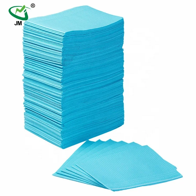 125pcs Disposable Tattoo Professional Hygiene Supplies Dental Bibs For Patients