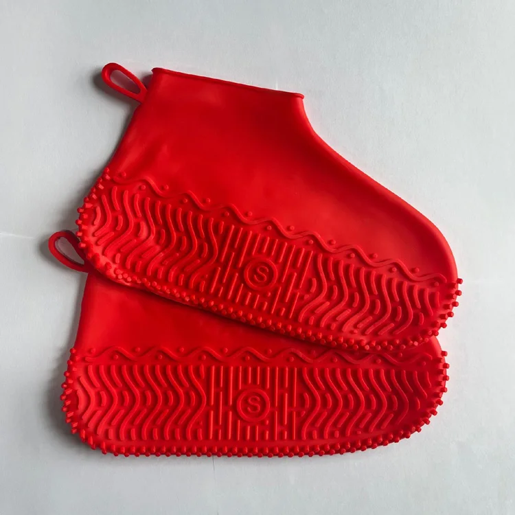 Силиконовые чехлы для обуви унисекс Многоразовые водонепроницаемые Нескользящие от дождя лучшее