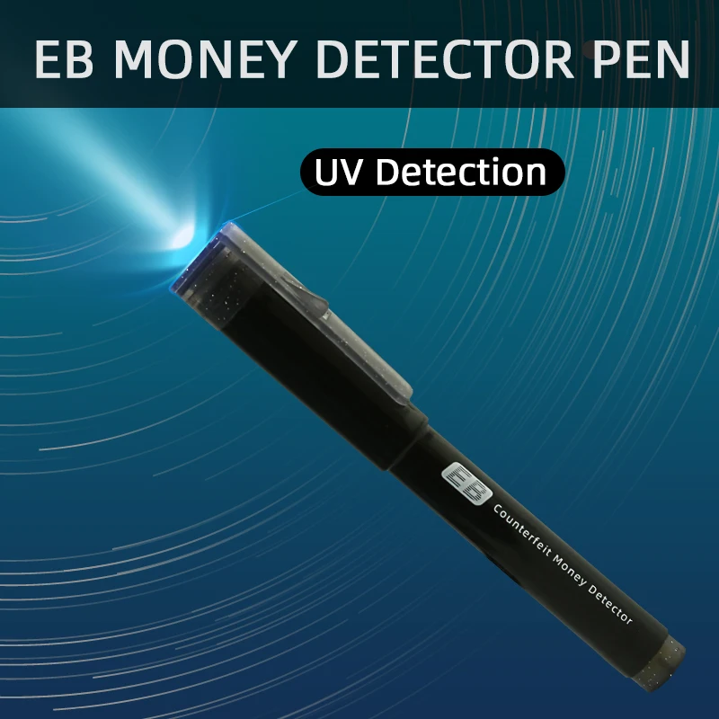 DC-1379BP-3 2 IN 1 Fake Currency Detector Custom logo portable UV money checker Marker pen for cash bill detecting